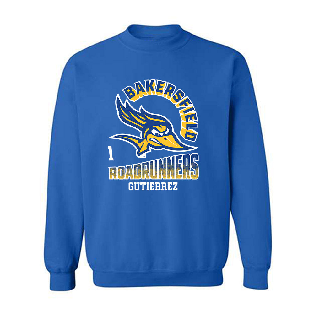 CSU Bakersfield - NCAA Baseball : Jacob Gutierrez - Crewneck Sweatshirt Classic Fashion Shersey
