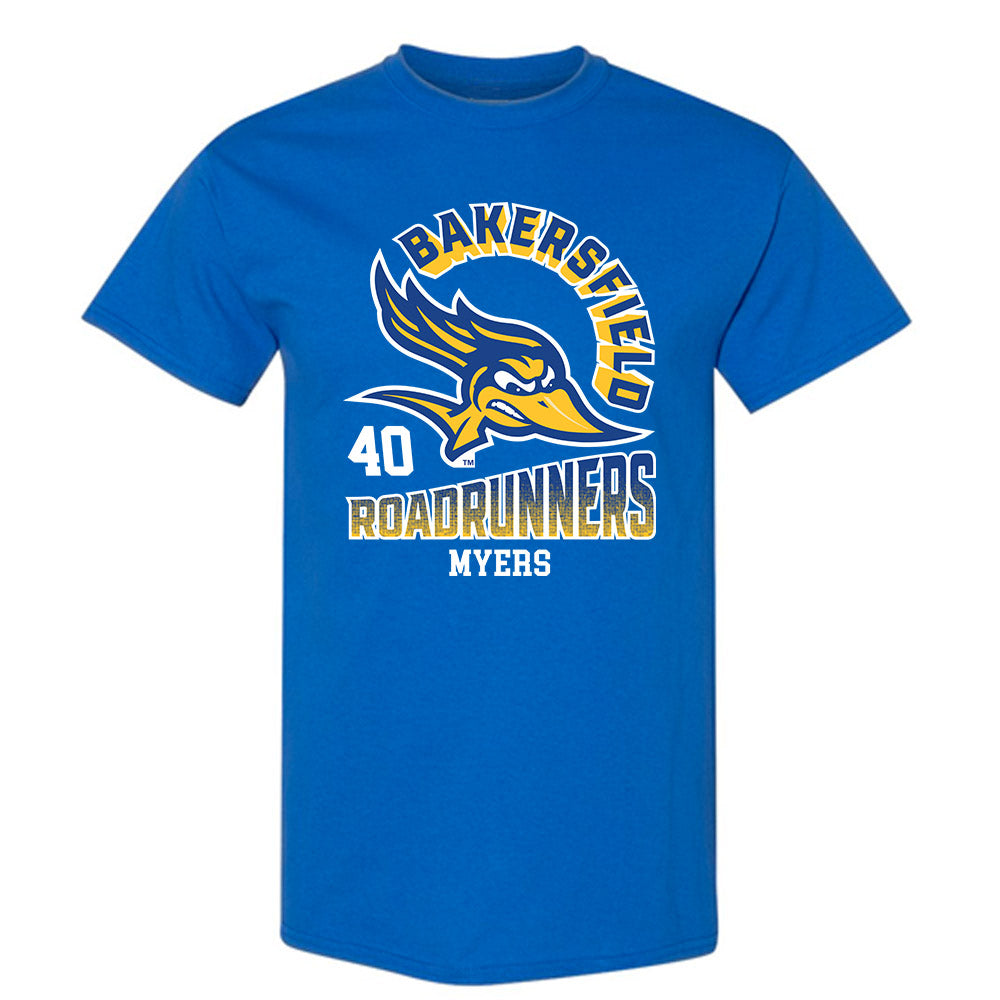 CSU Bakersfield - NCAA Baseball : Ethan Myers - Classic Fashion Shersey T-Shirt-0