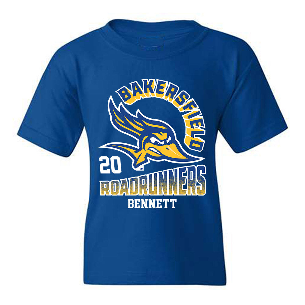 CSU Bakersfield - NCAA Baseball : Elgin Bennett - Classic Fashion Shersey Youth T-Shirt-0