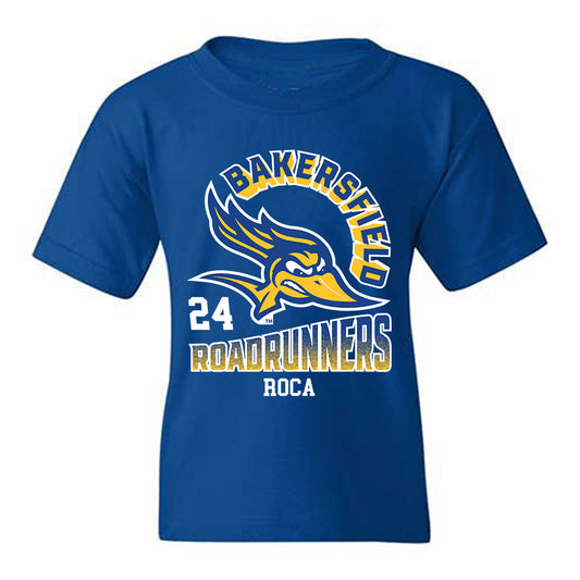 CSU Bakersfield - NCAA Men's Soccer : Bogart Roca - Classic Fashion Shersey Youth T-Shirt-0
