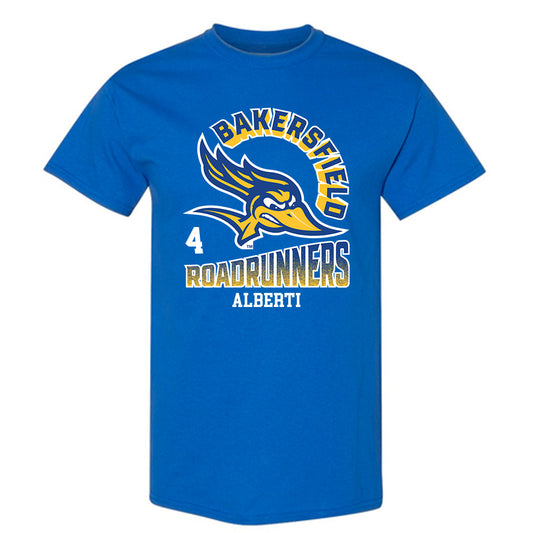 CSU Bakersfield - NCAA Men's Soccer : Ulisse Alberti - Classic Fashion Shersey T-Shirt-0