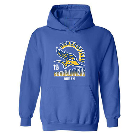 CSU Bakersfield - NCAA Women's Volleyball : Leylah Duran - Classic Fashion Shersey Hooded Sweatshirt-0