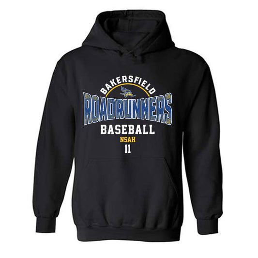 CSU Bakersfield - NCAA Baseball : Al Nsah - Classic Fashion Shersey Hooded Sweatshirt-0