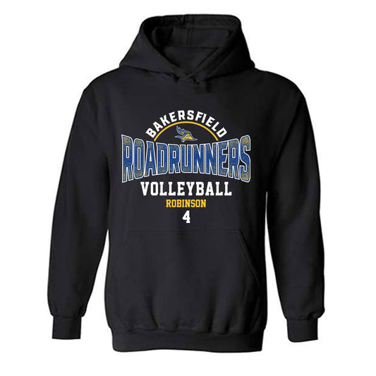 CSU Bakersfield - NCAA Women's Volleyball : Amyri Robinson - Classic Fashion Shersey Hooded Sweatshirt-0