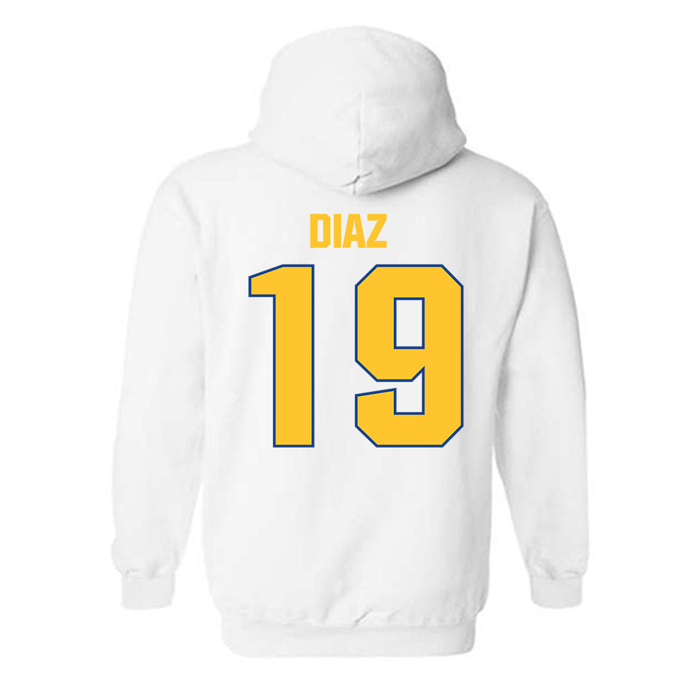CSU Bakersfield - NCAA Women's Soccer : Alexandra Diaz - Classic Shersey Hooded Sweatshirt-1