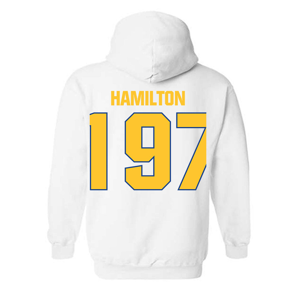 CSU Bakersfield - NCAA Wrestling : Jaxon Hamilton - Classic Shersey Hooded Sweatshirt-1