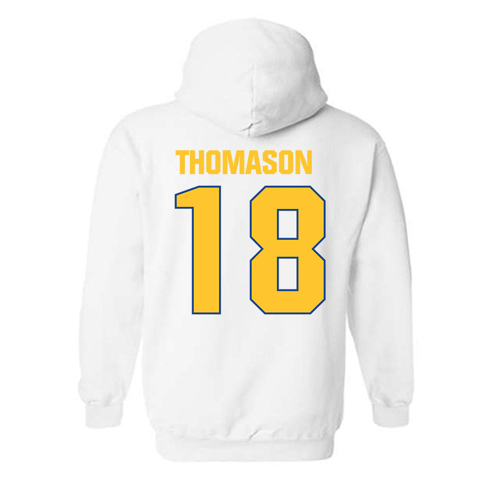 CSU Bakersfield - NCAA Baseball : Austin Thomason - Classic Shersey Hooded Sweatshirt-1