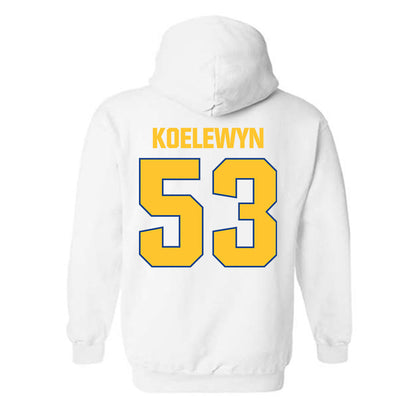 CSU Bakersfield - NCAA Baseball : Kaleb Koelewyn - Classic Shersey Hooded Sweatshirt-1