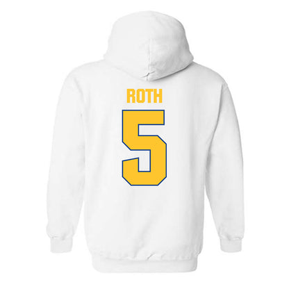 CSU Bakersfield - NCAA Baseball : Cole Roth - Classic Shersey Hooded Sweatshirt-1