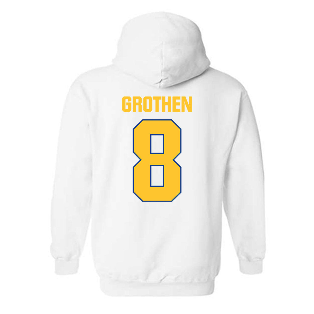 CSU Bakersfield - NCAA Baseball : Levi Grothen - Classic Shersey Hooded Sweatshirt-1