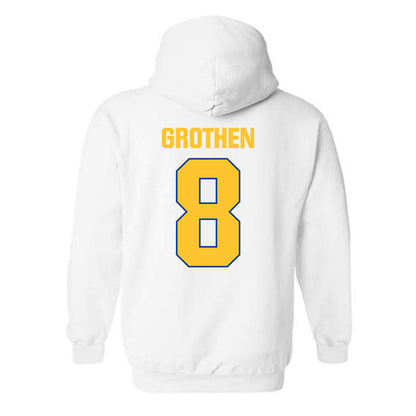 CSU Bakersfield - NCAA Baseball : Levi Grothen - Classic Shersey Hooded Sweatshirt-1
