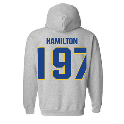 CSU Bakersfield - NCAA Wrestling : Jaxon Hamilton - Classic Shersey Hooded Sweatshirt-1