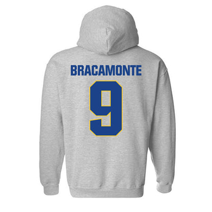 CSU Bakersfield - NCAA Baseball : Roman Bracamonte - Classic Shersey Hooded Sweatshirt-1