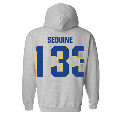 CSU Bakersfield - NCAA Wrestling : Rider Seguine - Classic Shersey Hooded Sweatshirt-1