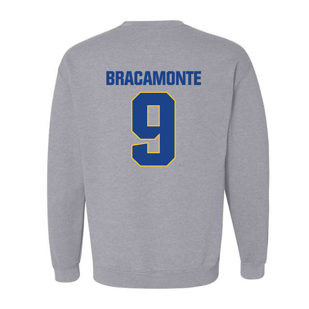 CSU Bakersfield - NCAA Baseball : Roman Bracamonte - Classic Shersey Crewneck Sweatshirt-1