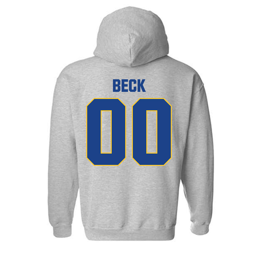 CSU Bakersfield - NCAA Baseball : Hunter Beck - Classic Shersey Hooded Sweatshirt-1