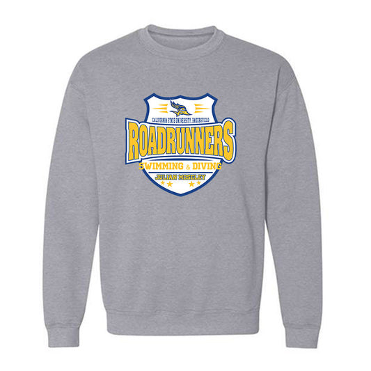 CSU Bakersfield - NCAA Men's Swimming & Diving : Julian Moseley - Crewneck Sweatshirt Classic Shersey