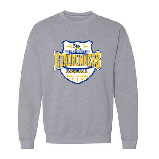 CSU Bakersfield - NCAA Baseball : Jacob Gutierrez - Crewneck Sweatshirt Classic Shersey
