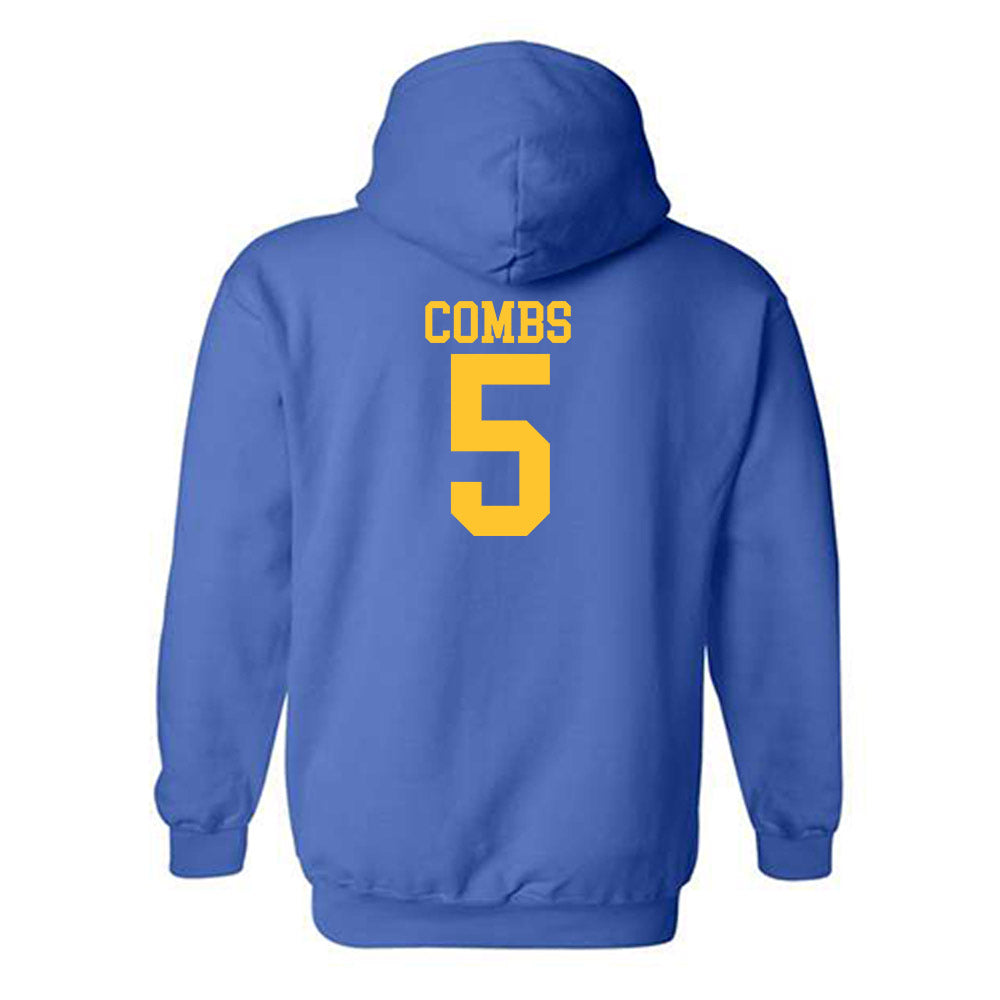 CSU Bakersfield - NCAA Beach Volleyball : Bailey Combs - Classic Shersey Hooded Sweatshirt-1