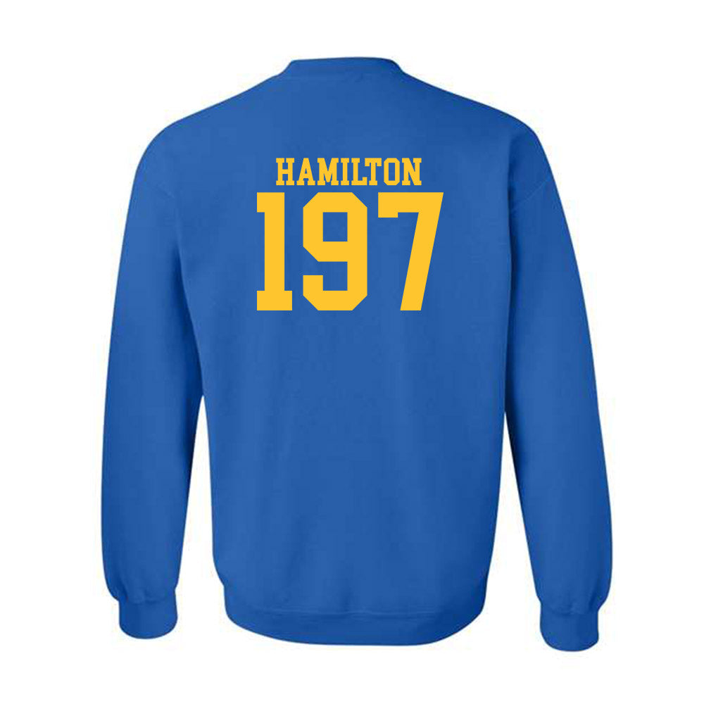 CSU Bakersfield - NCAA Wrestling : Jaxon Hamilton - Classic Shersey Crewneck Sweatshirt-1
