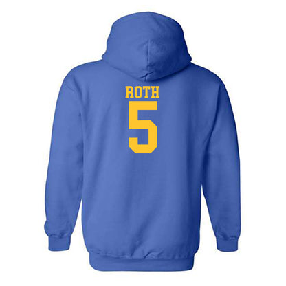 CSU Bakersfield - NCAA Baseball : Cole Roth - Classic Shersey Hooded Sweatshirt-1