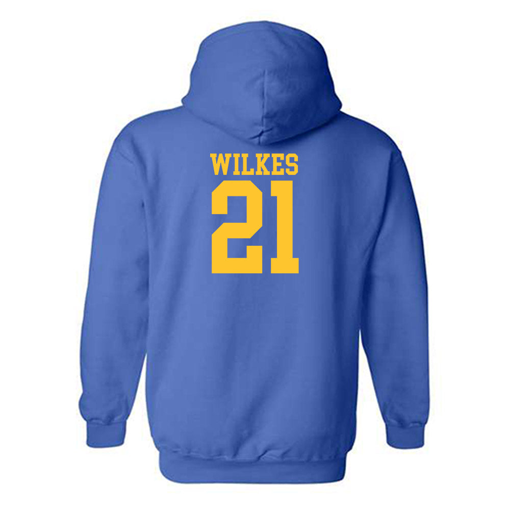CSU Bakersfield - NCAA Baseball : Devon Wilkes - Classic Shersey Hooded Sweatshirt-1