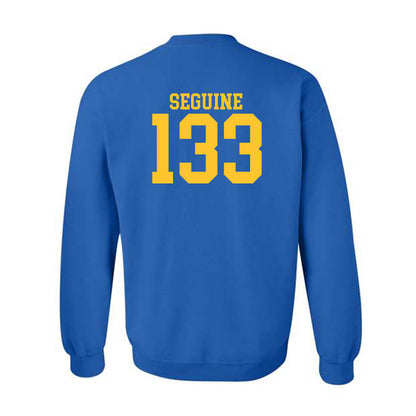 CSU Bakersfield - NCAA Wrestling : Rider Seguine - Classic Shersey Crewneck Sweatshirt-1