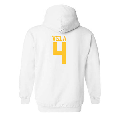 CSU Bakersfield - NCAA Baseball : Dusty Vela - Classic Shersey Hooded Sweatshirt-1