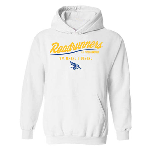 CSU Bakersfield - NCAA Men's Swimming & Diving : Justin Chamberlain - Classic Shersey Hooded Sweatshirt
