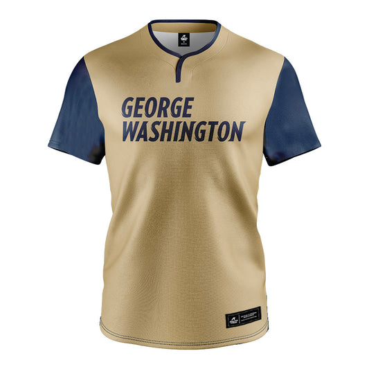 GWU - NCAA Baseball : Spencer Yu - Gold Jersey