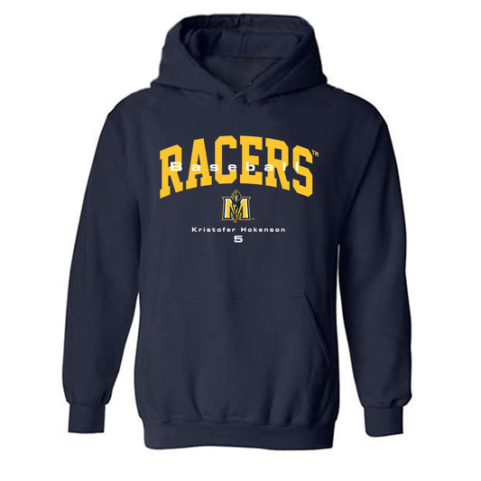 Murray State - NCAA Baseball : Kristofer Hokenson - Classic Fashion Shersey Hooded Sweatshirt-0
