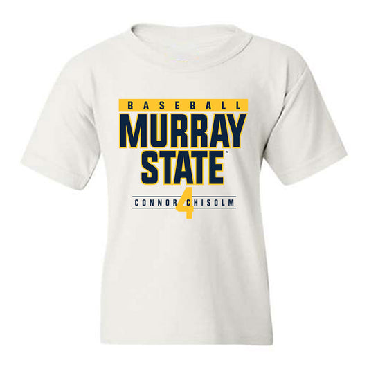 Murray State - NCAA Baseball : Connor Chisolm - Classic Fashion Shersey Youth T-Shirt-0