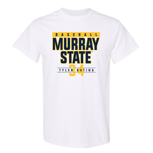 Murray State - NCAA Baseball : Tyler Butina - Classic Fashion Shersey T-Shirt-0