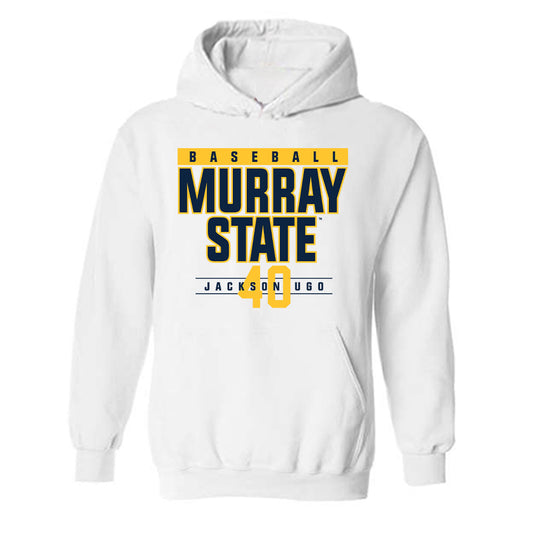 Murray State - NCAA Baseball : Jackson Ugo - Classic Fashion Shersey Hooded Sweatshirt-0