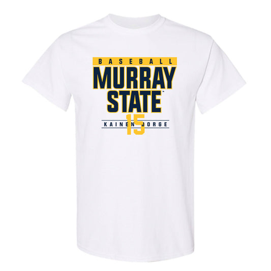Murray State - NCAA Baseball : Kainen Jorge - Classic Fashion Shersey T-Shirt-0