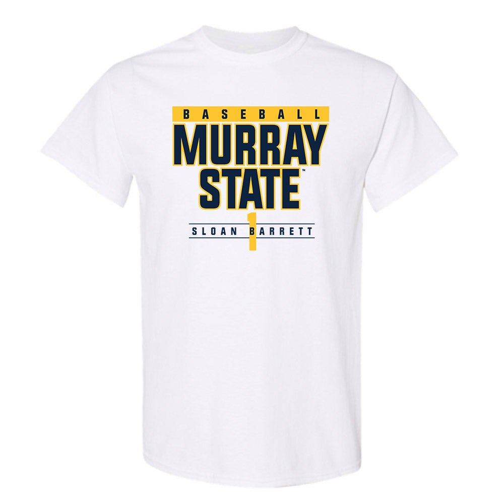Murray State - NCAA Baseball : Sloan Barrett - Classic Fashion Shersey T-Shirt-0