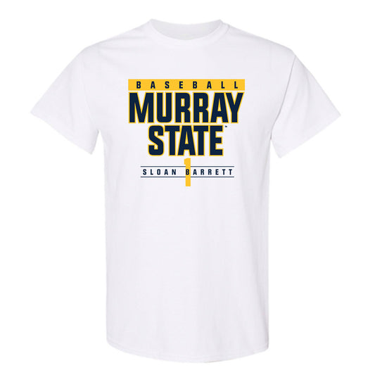 Murray State - NCAA Baseball : Sloan Barrett - Classic Fashion Shersey T-Shirt-0