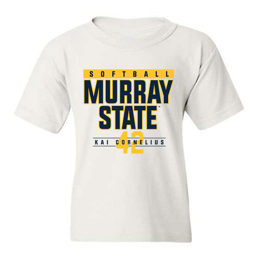 Murray State - NCAA Softball : Kai Cornelius - Classic Fashion Shersey Youth T-Shirt-0