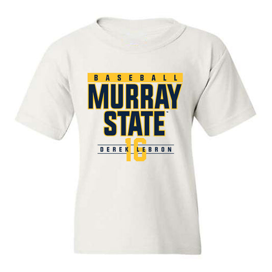 Murray State - NCAA Baseball : Derek Lebron - Classic Fashion Shersey Youth T-Shirt-0