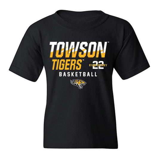 Towson - NCAA Men's Basketball : Ryan Skerry - Classic Fashion Shersey Youth T-Shirt-0