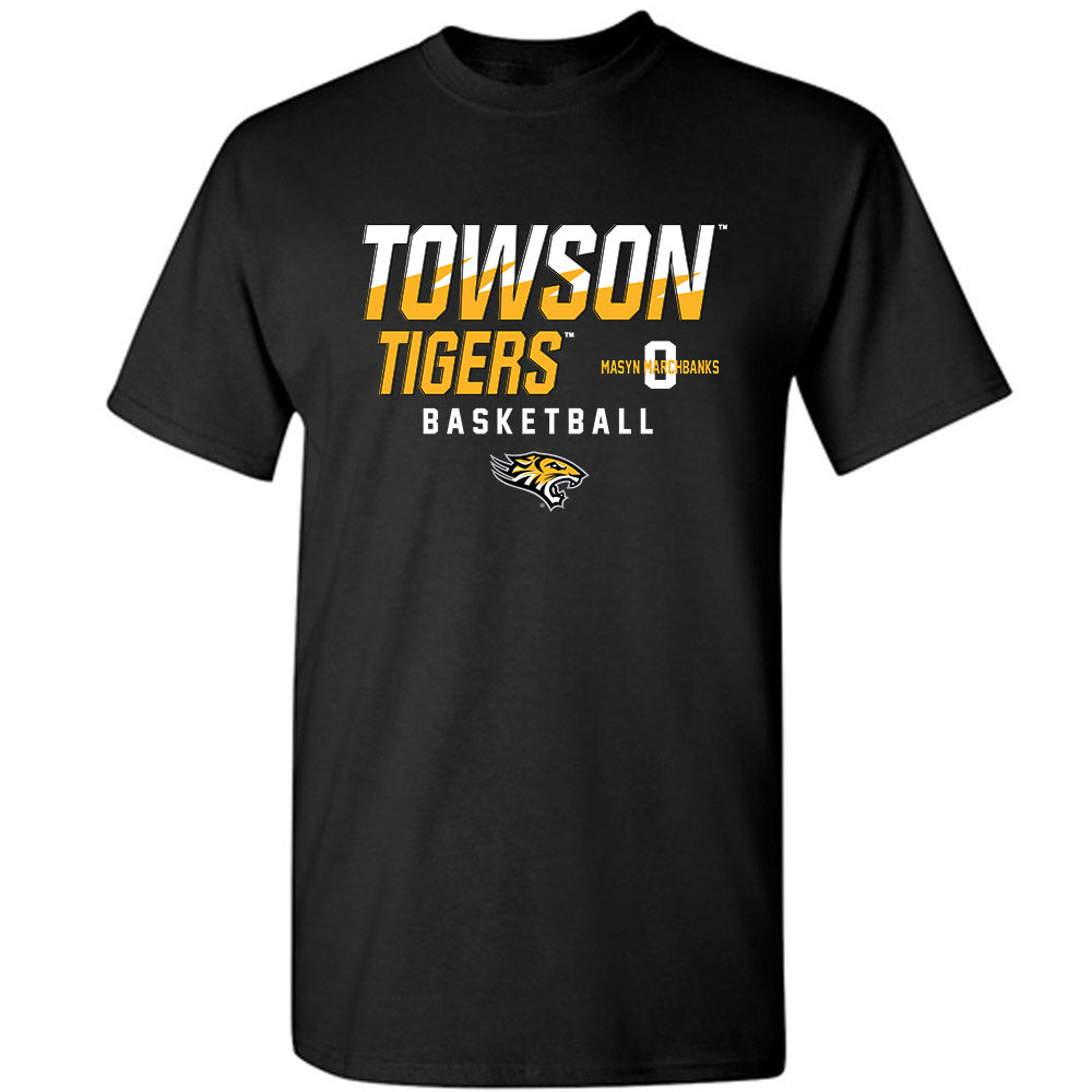 Towson - NCAA Women's Basketball : Masyn Marchbanks - Classic Fashion Shersey T-Shirt-0