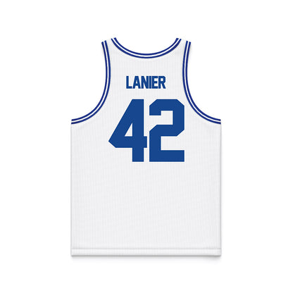 Georgia State - NCAA Women's Basketball : Grace Lanier - White Basketball Jersey-1