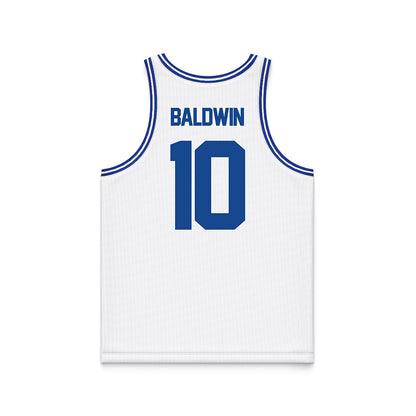 Georgia State - NCAA Women's Basketball : Aaliyah Baldwin - White Basketball Jersey-1