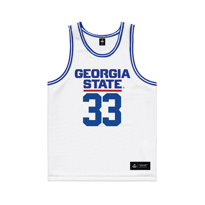 Georgia State - NCAA Women's Basketball : Frankee Payne - White Basketball Jersey-0