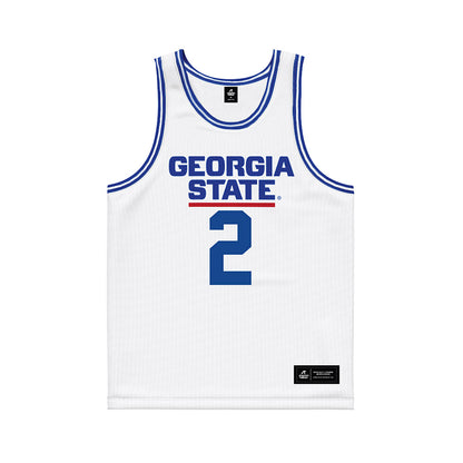 Georgia State - NCAA Women's Basketball : Makennah Alexis - White Basketball Jersey-0