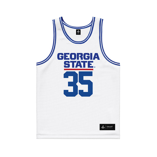 Georgia State - NCAA Women's Basketball : Aryelle Stevens - White Basketball Jersey-0