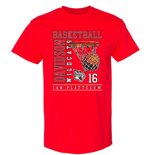 Davidson - NCAA Men's Basketball : Ian Platteeuw - Classic Fashion Shersey T-Shirt-0