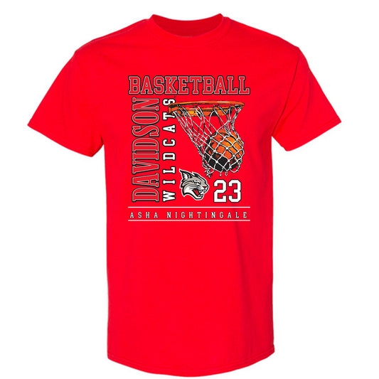 Davidson - NCAA Women's Basketball : Asha Nightingale - Classic Fashion Shersey T-Shirt-0