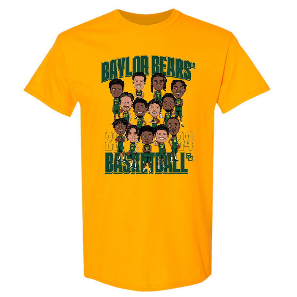 Baylor - NCAA Men's Basketball : T-Shirt Team Caricature
