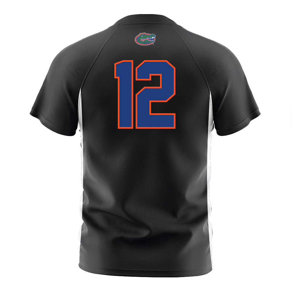 Florida - NCAA Women's Soccer : Charlotte Grim - Black Soccer Jersey-1